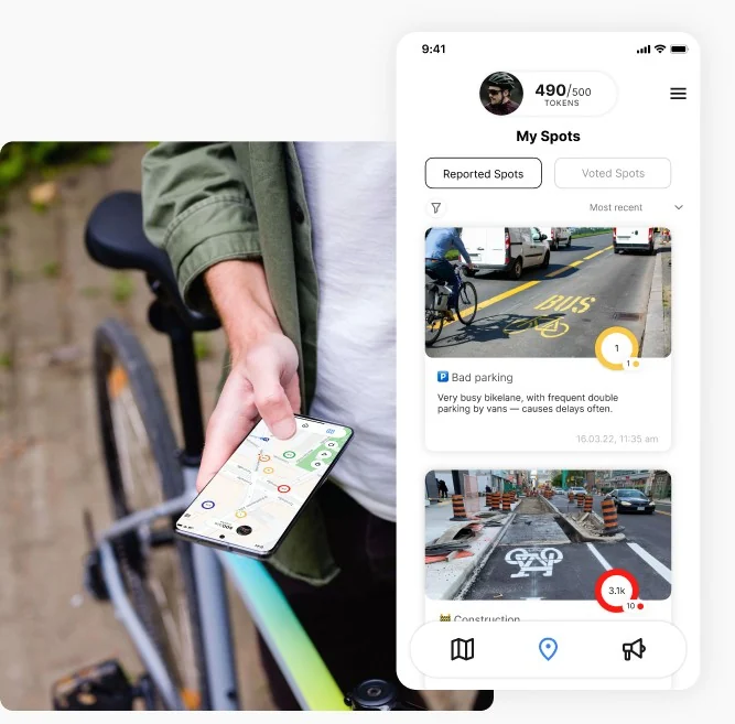 Parry city cycling app